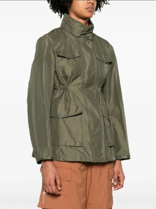 Moncler Jackets & Blazers - Moncler Hooded Jacket Women Medium 2 Military LLO concealed Field Cargo $1690